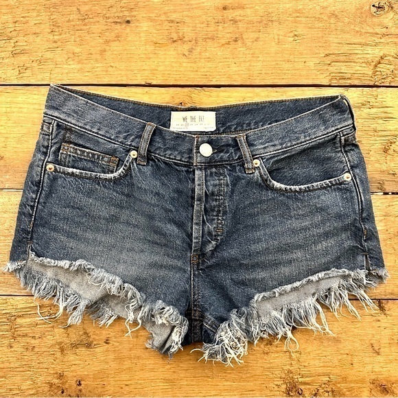 We The Free Pants - We The Free by Free People Denim Distressed Shorts Size 26